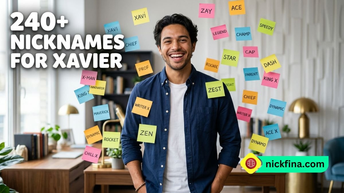 Nicknames for Xavier