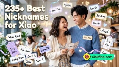 Nicknames for Xiao
