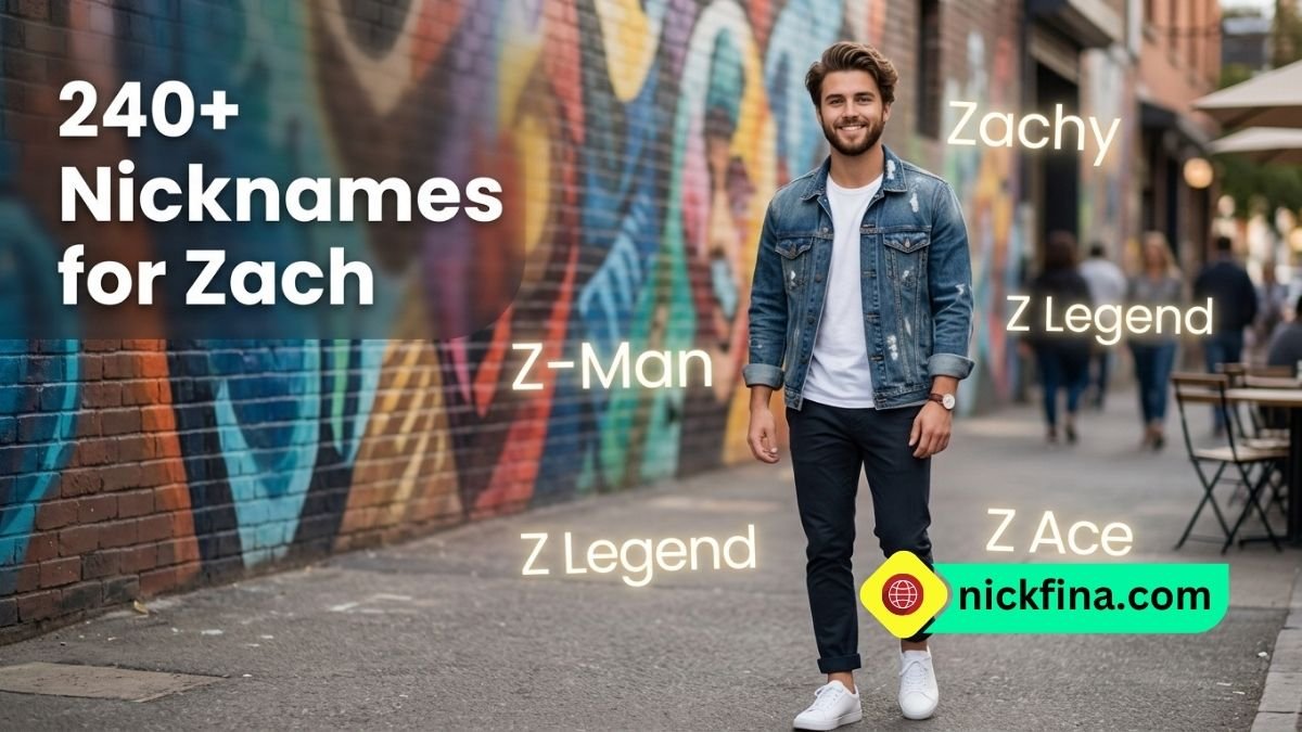 Nicknames for Zach