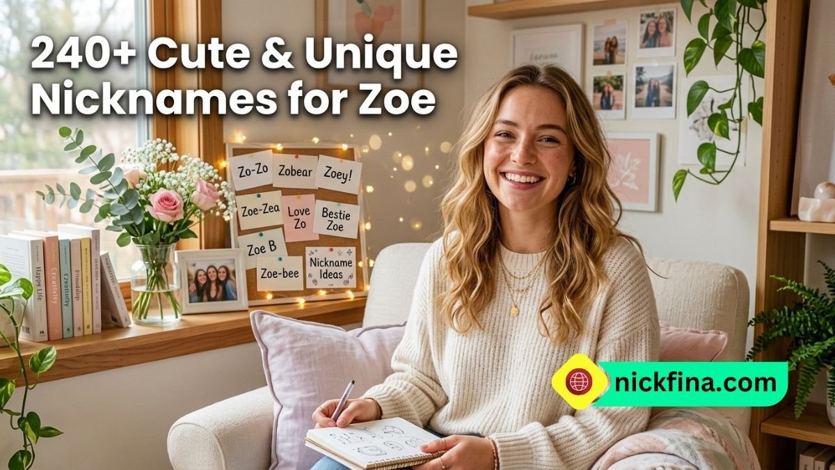 Nicknames for Zoe