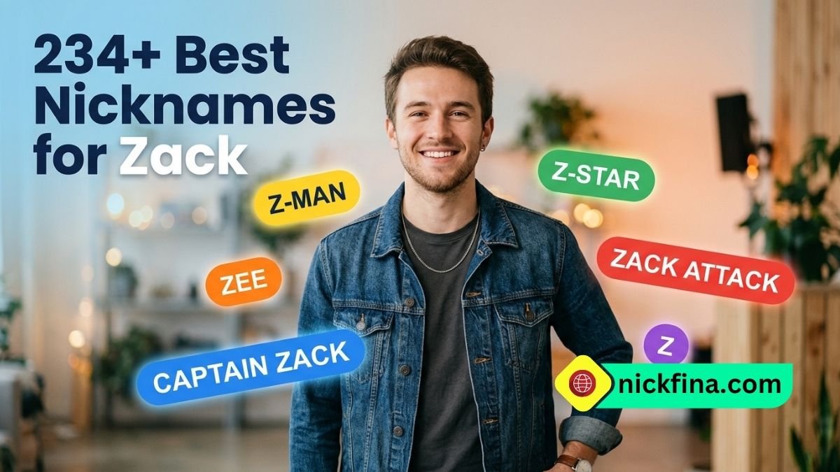 nicknames for zack