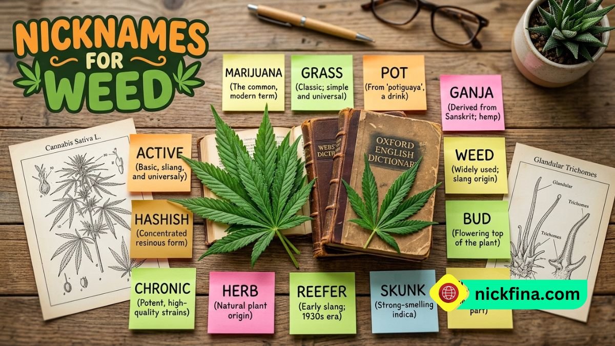 Nicknames for Weed